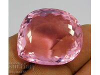 BZC!! 91.40 k natural rose quartz facet from 1 st.!!