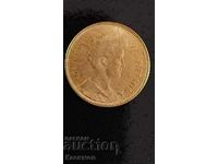 Monedă veche de aur RARE Țărilor de Jos cu 5 guldeni!
