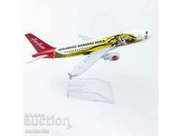 Airbus 320 airplane model model metal A320 Air Asia Tiger