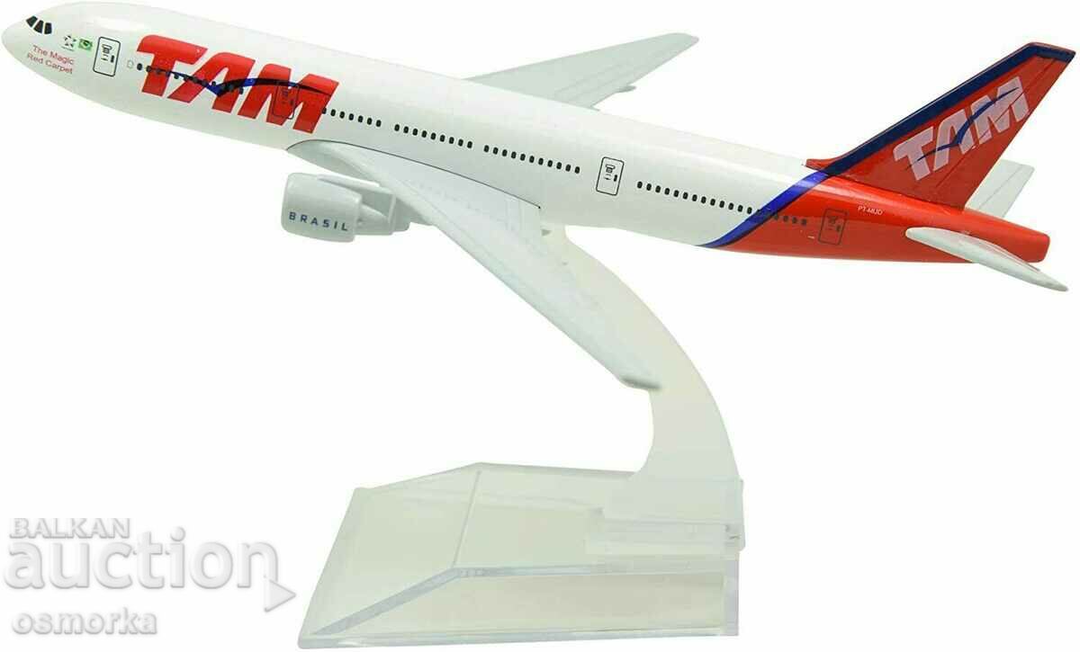 Boeing 777 model de avion model metalic avion de linie aeroport TAM
