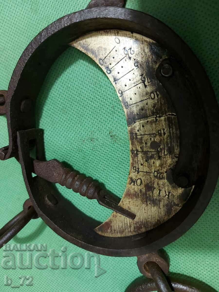 Delivery of Old Ottoman scale