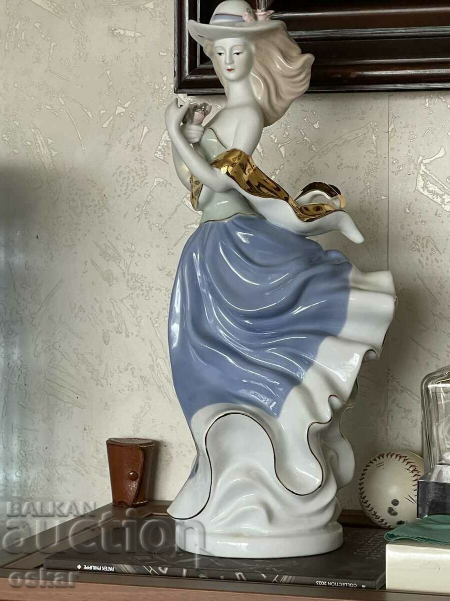 Porcelain Sculpture Figure Chantal Baden-Württemberg Top....