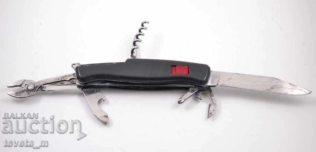Πτυσσόμενο μαχαίρι WENGER W 120 με 8 λειτουργίες Ελβετικής κατασκευής