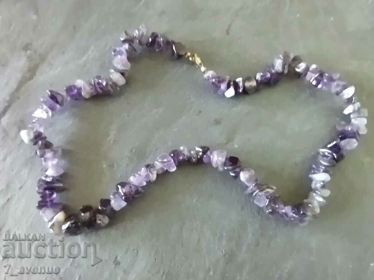 Nice necklace necklace jewelry Amethyst 27,03.24 - 5 Nice necklace necklace jewelry Amethyst 27,03.24 - 5