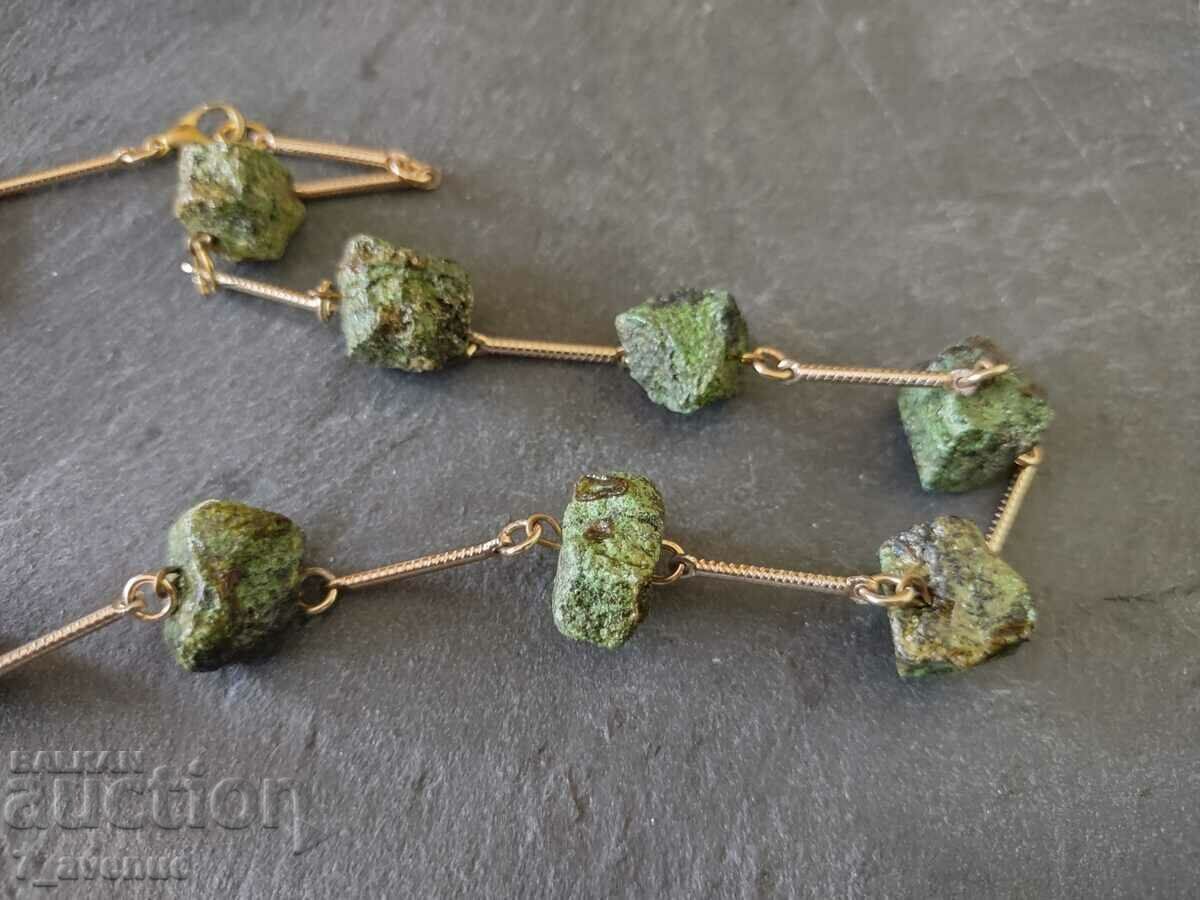 Nice necklace interesting green stone zoisite 27,03.24 with price 49.00 BGN | € 25.05 Nice necklace interesting green stone zoisite 27,03.24 with price 49.00 BGN | € 25.05