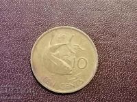 10 cents Seychelles 1982