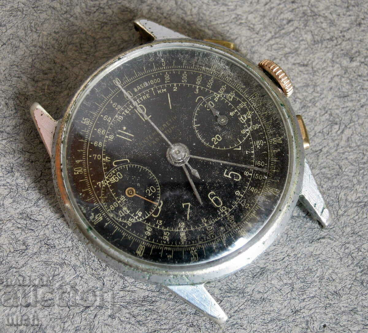 Chronograph Landeron 148 military chronograph