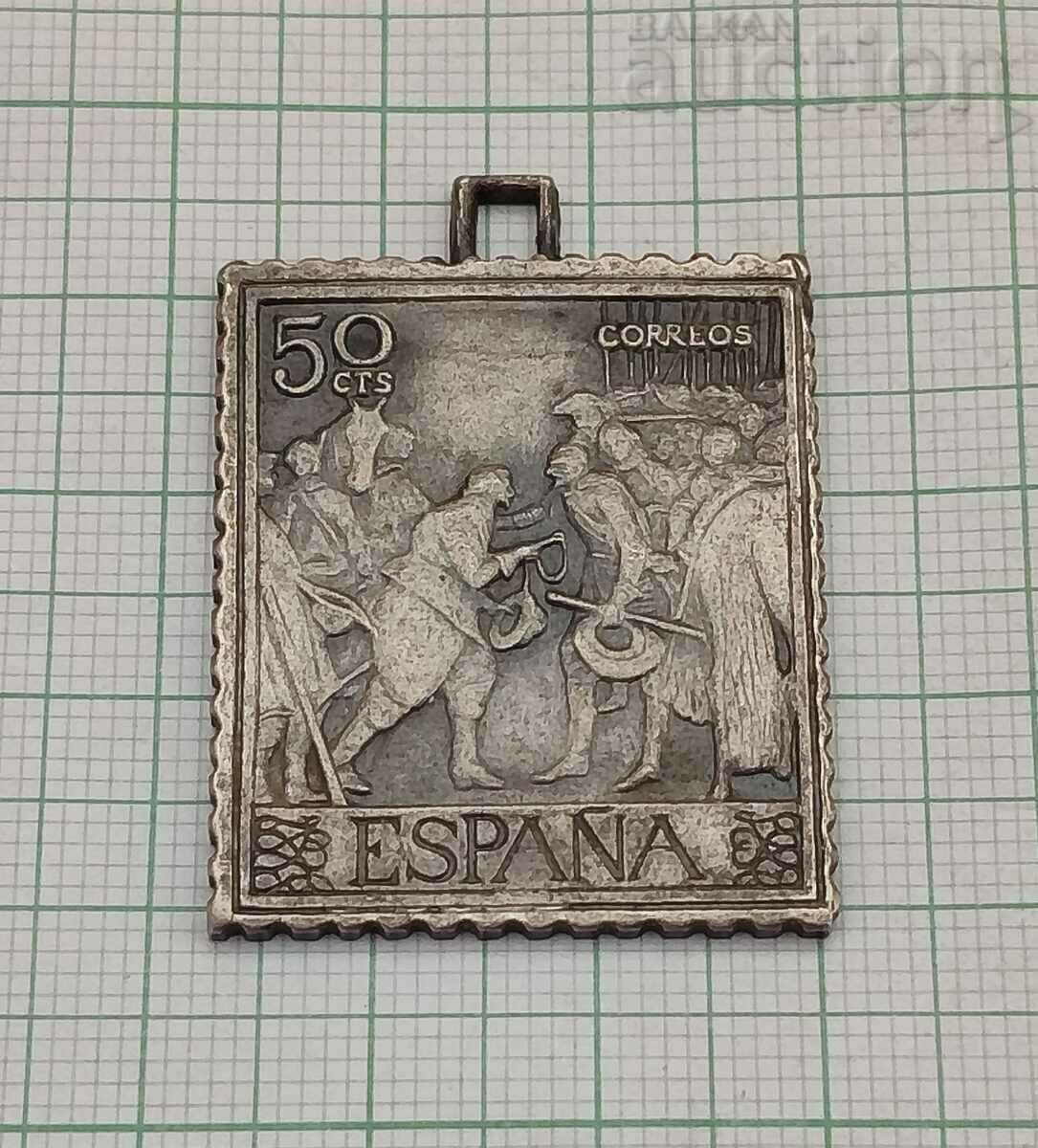 SPAIN POST HISTORY BADGE