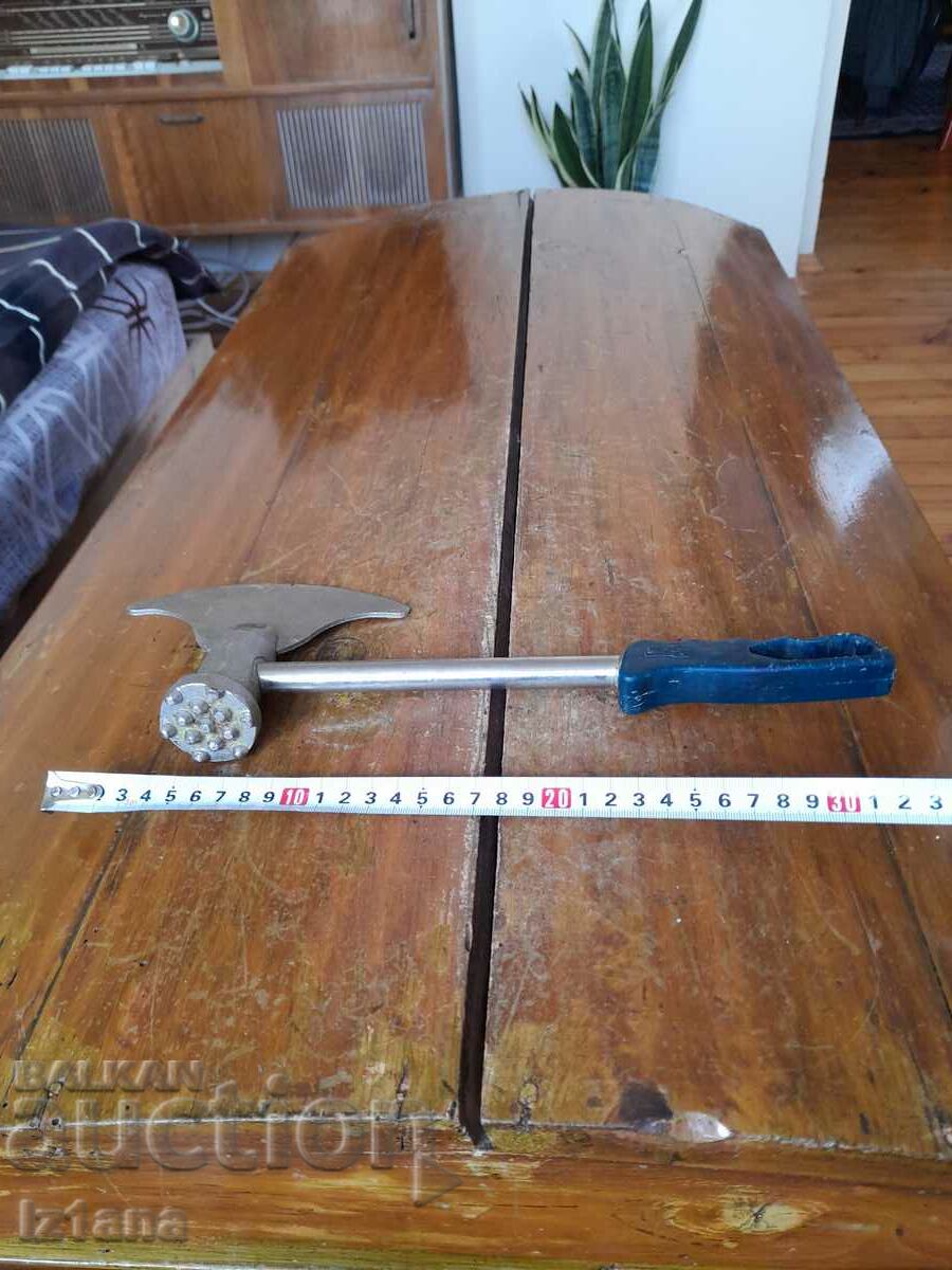 Old meat mallet, hammer, cleaver with price 37.00 BGN | € 18.92