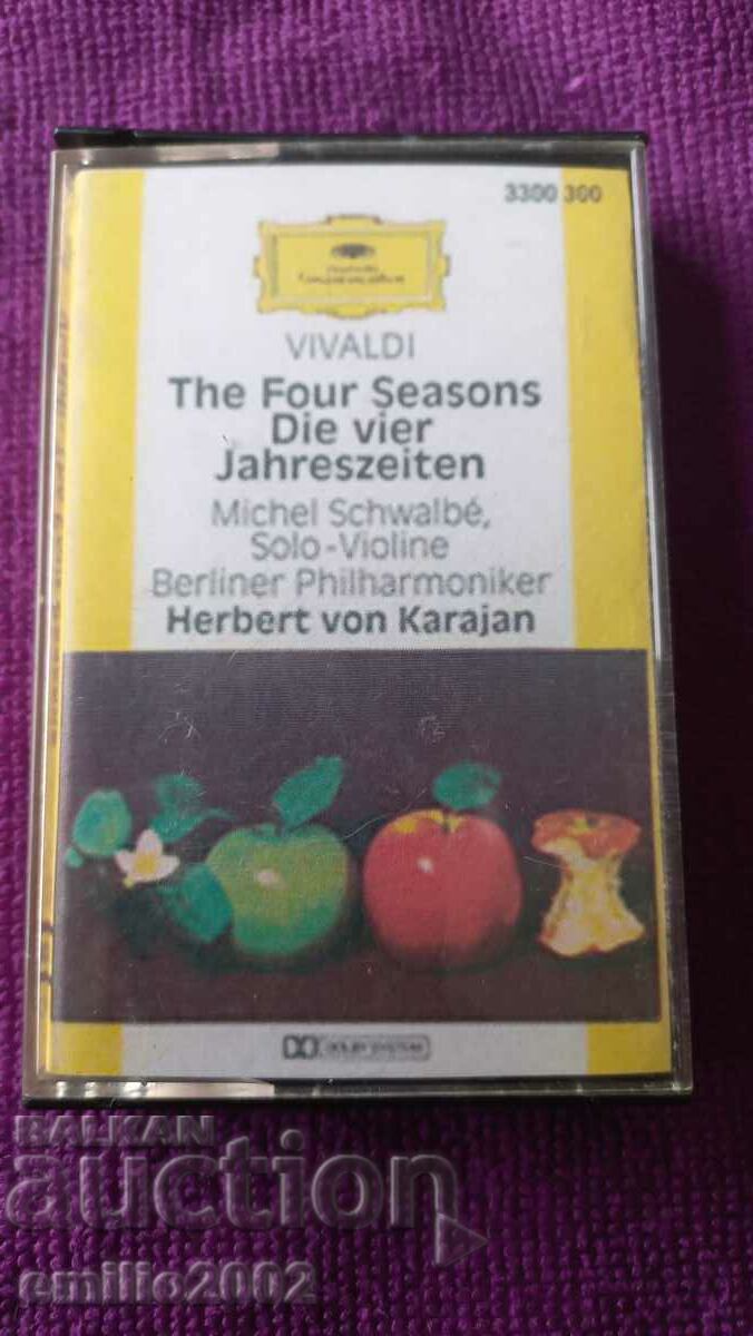 Аудио касета Вивалди 4 сезона