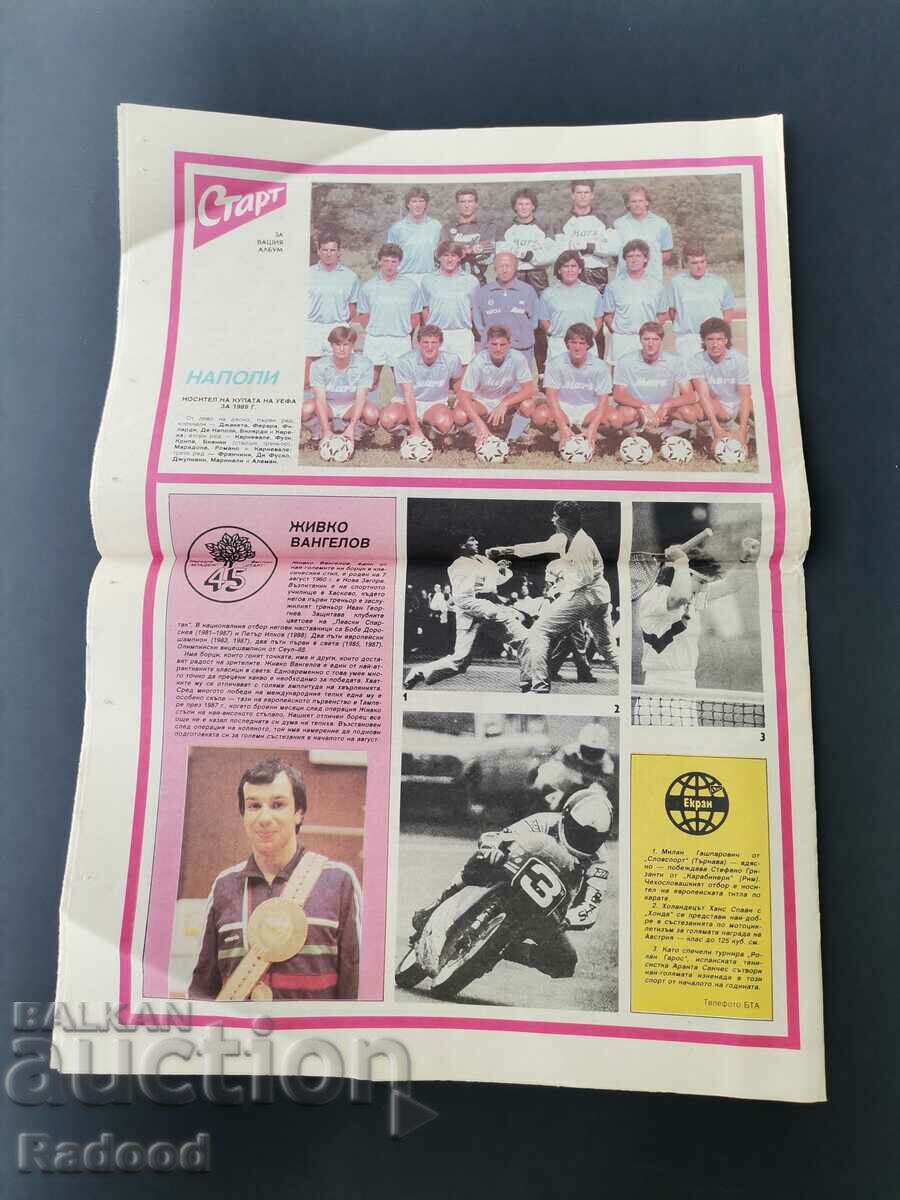 Auction In "Start". Number 943/1989 NAPOLI Auction In "Start". Number 943/1989 NAPOLI