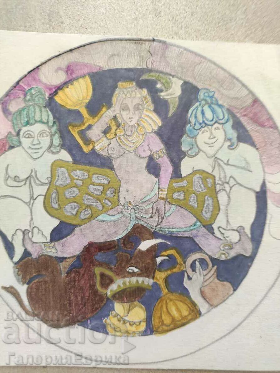 Master painting drawing with price 9.00 BGN | € 4.60