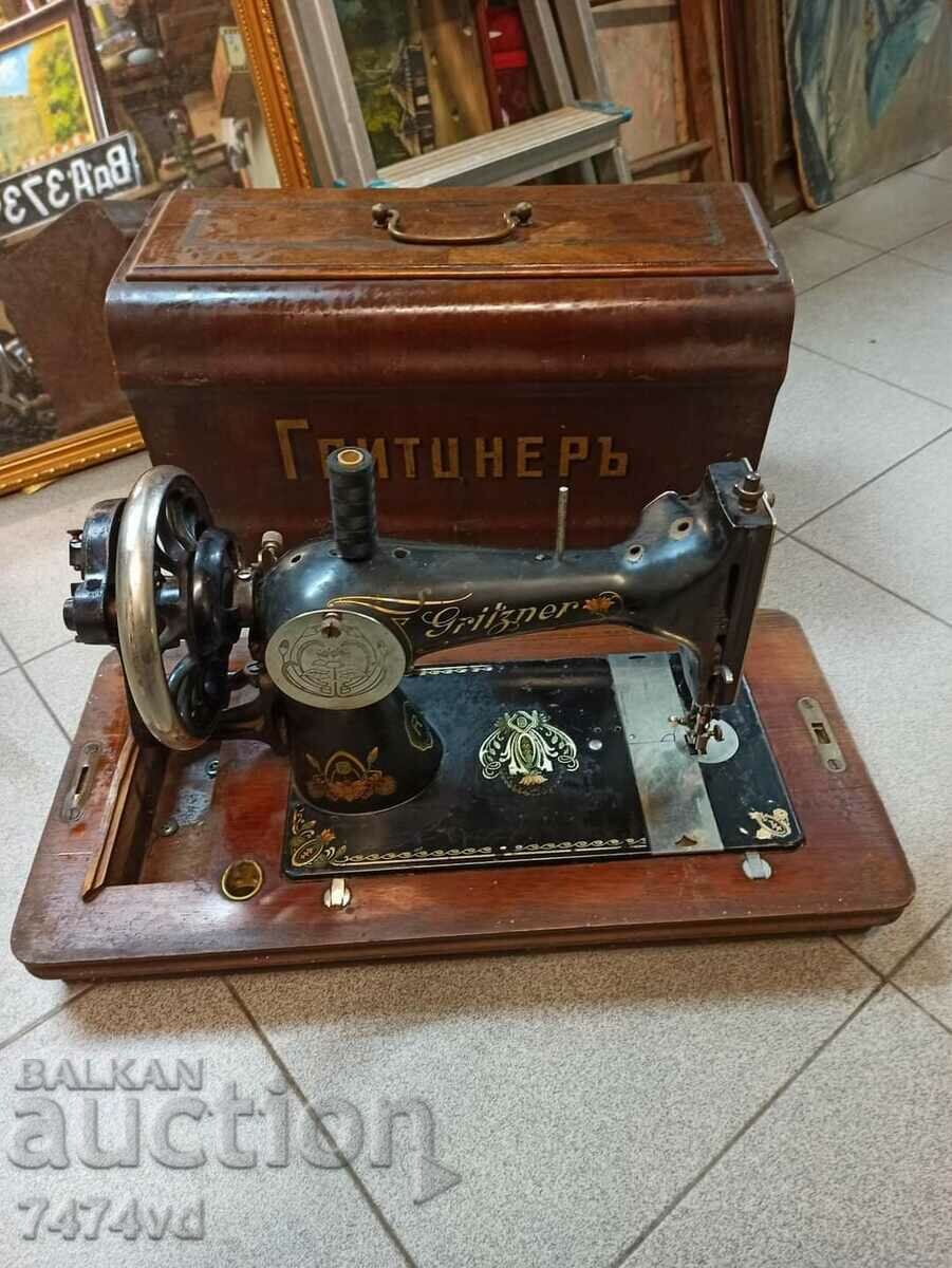 Old Gritzner sewing machine - 5 Old Gritzner sewing machine - 5