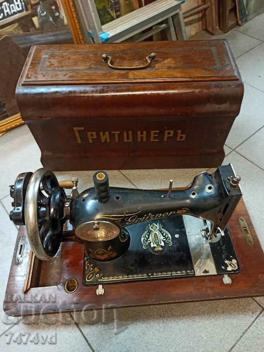 Παλιά ραπτομηχανή Gritzner