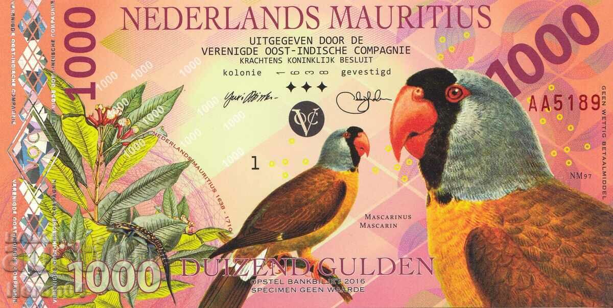 1000 guilders 2016, Netherlands Mauritius with price 14.99 BGN | € 7.66 1000 guilders 2016, Netherlands Mauritius with price 14.99 BGN | € 7.66
