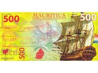 500 guilders 2016, Netherlands Mauritius
