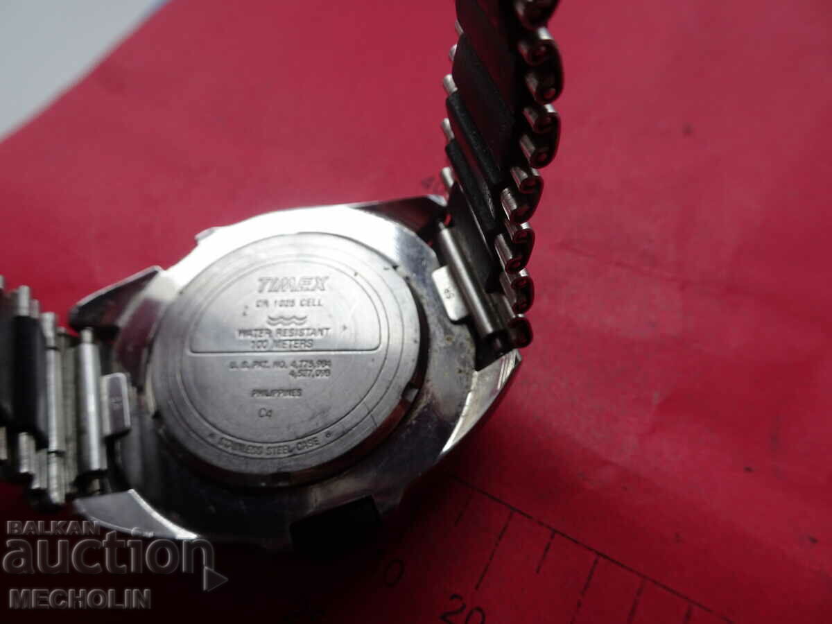 TIMEX QUARTZ WATCH ENGLISH - 6 TIMEX QUARTZ WATCH ENGLISH - 6