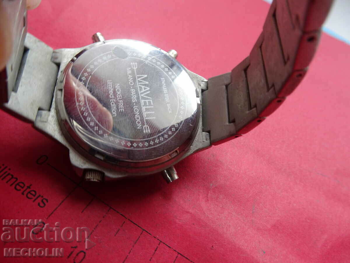 MAVELLI QUARTZ CLOCK - 5 MAVELLI QUARTZ CLOCK - 5