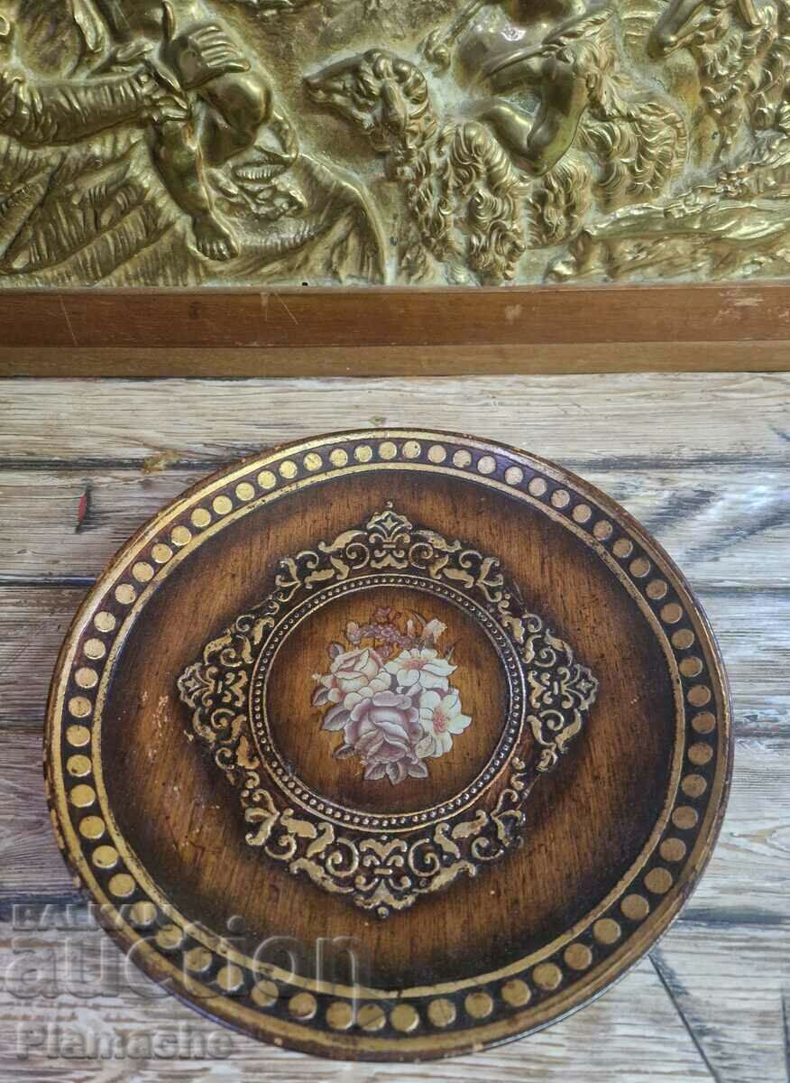 Ceramic plate platter