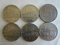 ❌❌ SET OF 6 (SIX) OLD COINS, ORIGINAL, BZC❌❌