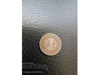 2 1/2 Two and a Half Cents 1888