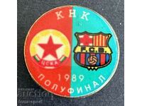 374 Bulgaria sign football club CSKA Barcelona 1989.