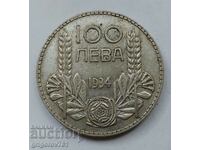Ασήμι 100 λέβα Βουλγαρία 1934 - ασημένιο νόμισμα #64