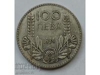 100 leva silver Bulgaria 1934 - silver coin #72