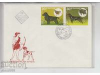 First Day Postal Envelope Animals DOGS