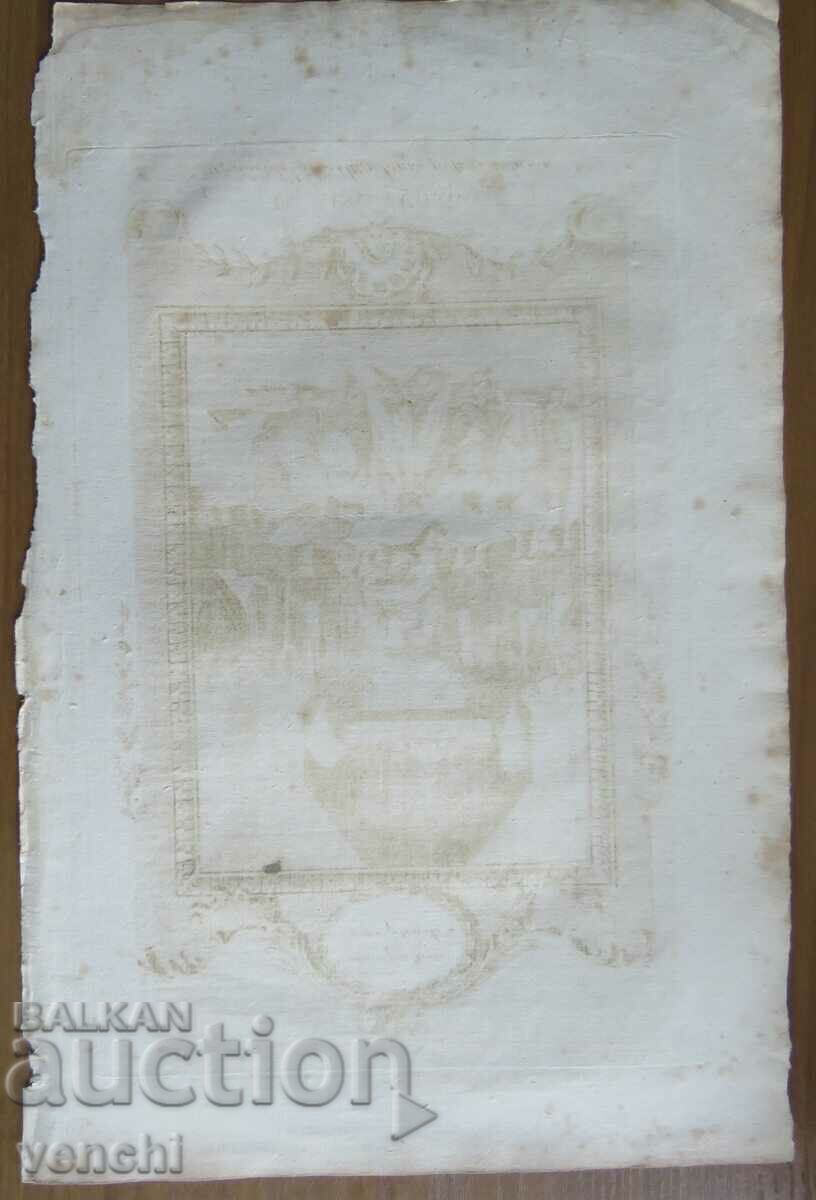 1780 - GRAVURĂ - MAURICE - REGELE CONGOLUI - ORIGINAL - 5 1780 - GRAVURĂ - MAURICE - REGELE CONGOLUI - ORIGINAL - 5