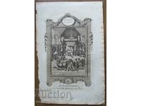 1780 - ENGRAVING - MAURICE - THE KING OF CONGO - ORIGINAL