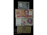 Banknotes from Different Countries 4 pieces!