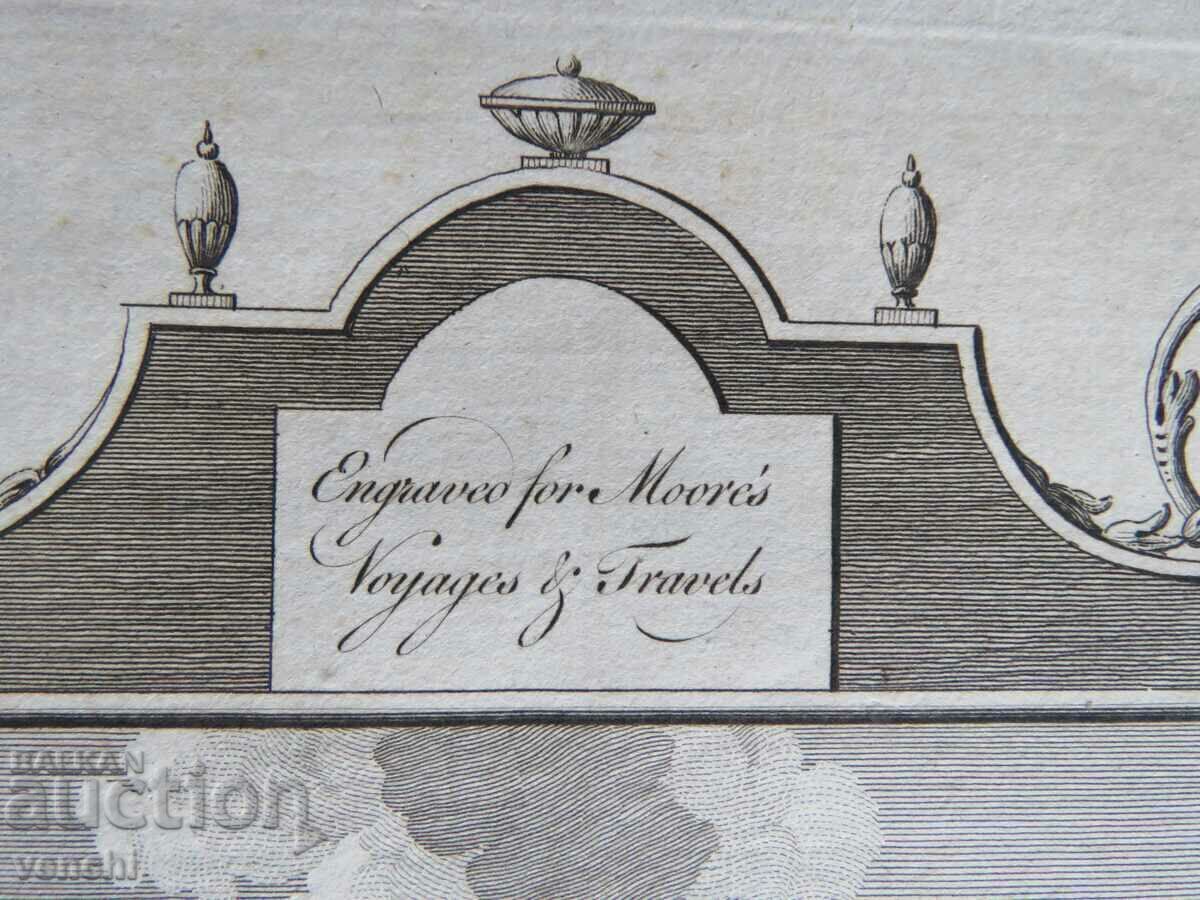 Livrarea 1780 - GRAVURĂ - MAURICE - ORIGINAL Livrarea 1780 - GRAVURĂ - MAURICE - ORIGINAL