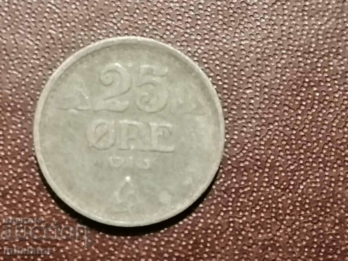 1943 anul 25 Norvegia zinc