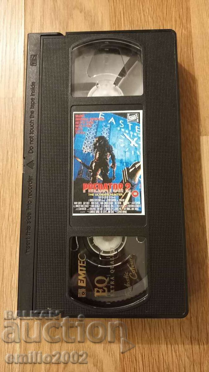 Video tape The Predator 2