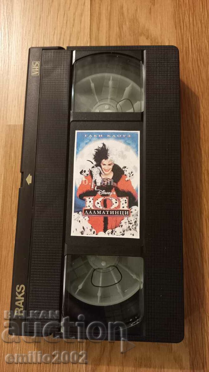 Videotape 101 Dalmatians the movie