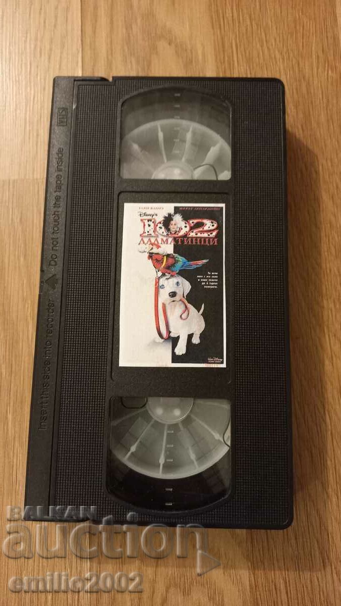Video tape 102 Dalmatians the movie