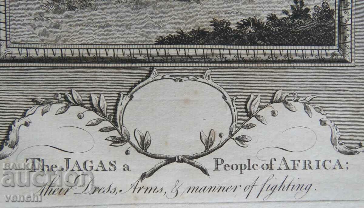 Delivery of 1780 - ENGRAVING - MORRIS - CONGO - ORIGINAL Delivery of 1780 - ENGRAVING - MORRIS - CONGO - ORIGINAL