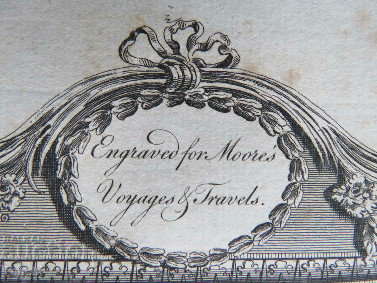 1780 - GRAVURĂ - MAURICE - CONGO - ORIGINAL - 5