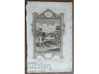 1780 - ГРАВЮРА - МОРИС - КОНГО - ОРИГИНАЛ +