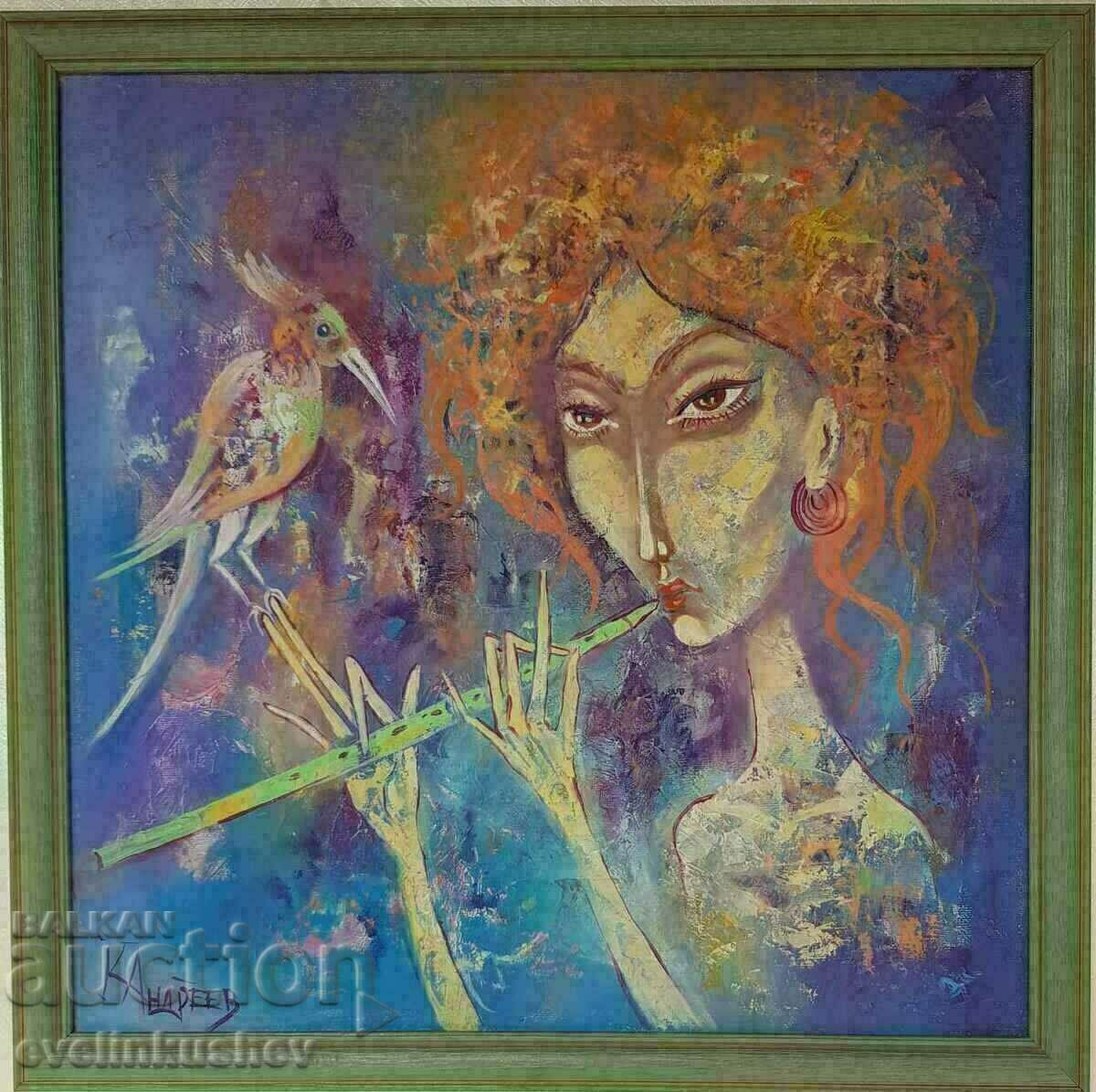 Oil painting "Duet" Kiril Andreev Oil painting "Duet" Kiril Andreev