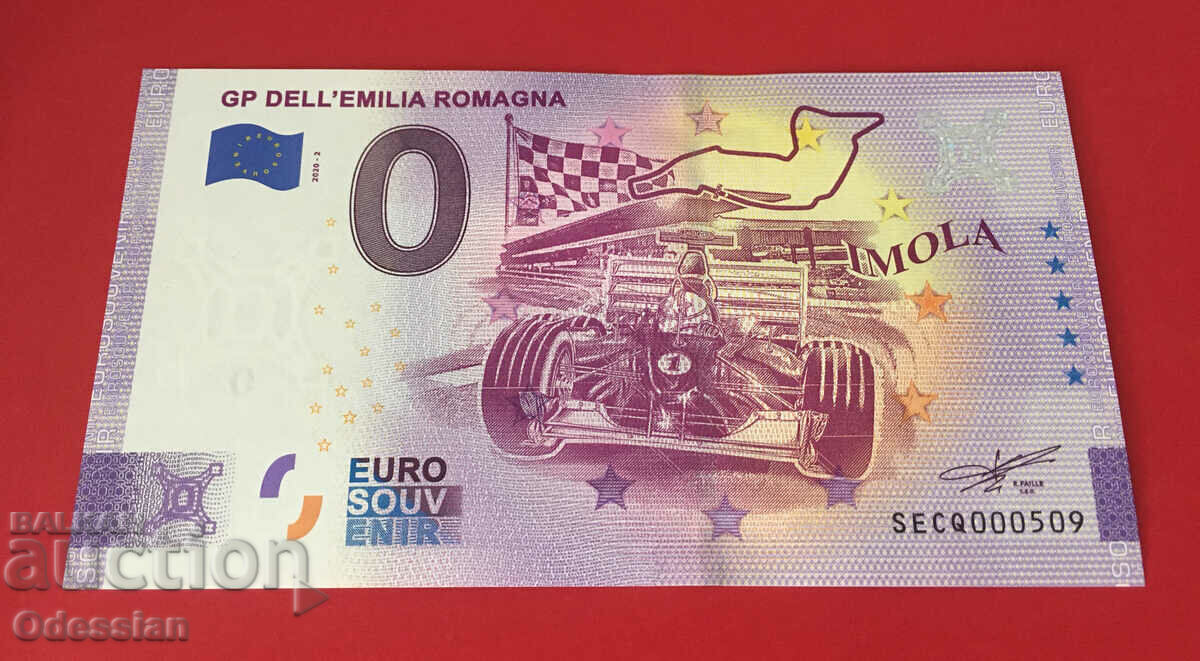 GP DELL'EMILIA ROMANGA - 0 euro banknote / 0 euro