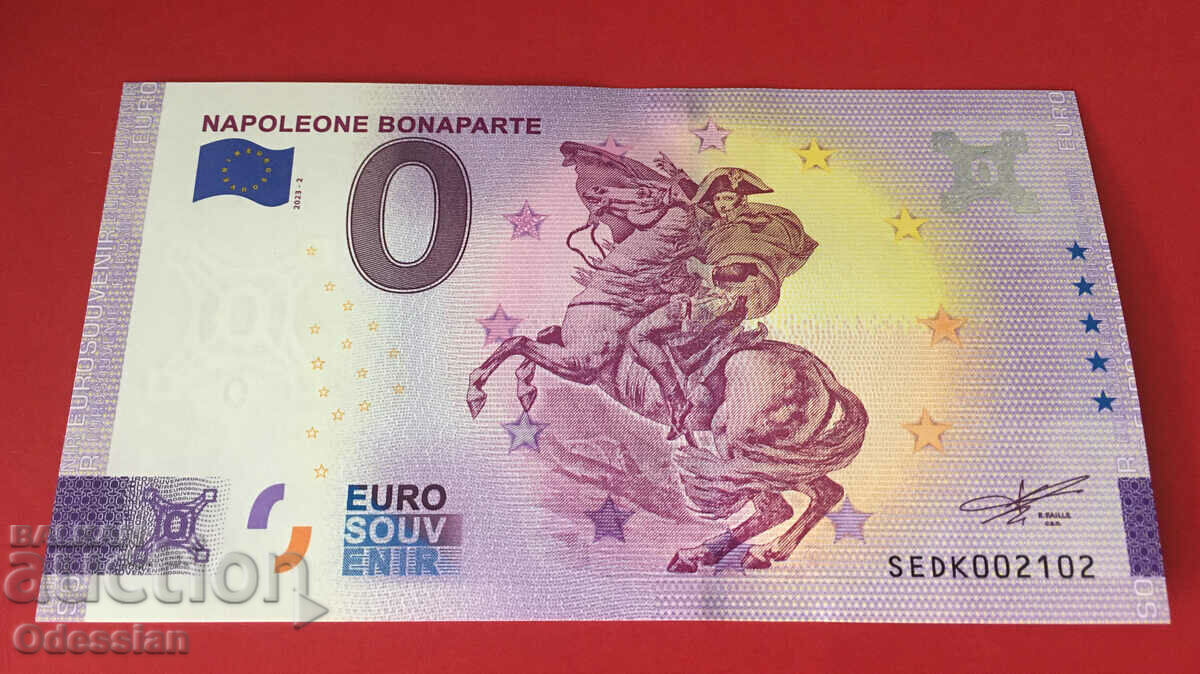NAPOLEONE BONAPARTE - 0 euro banknote