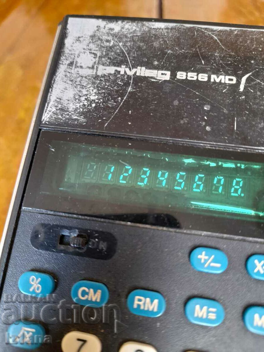 Vechiul calculator Privileg 856MD - 6