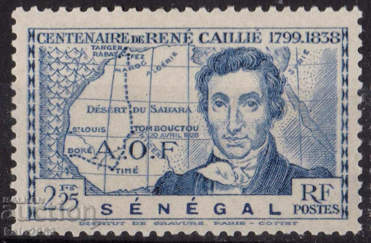 Franța/Senegal-1939-100 de ani de la moartea lui René Caillet,MLH