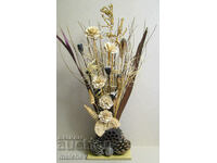 Ikebana of dried flowers 85 cm fixed arrangement, and for vase