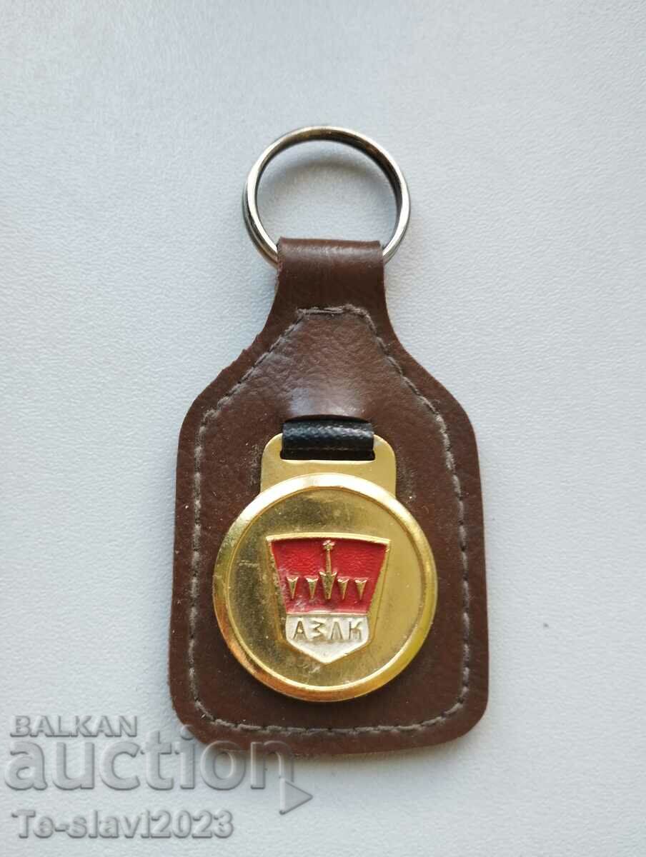 Old Russian key holder car Moskvich