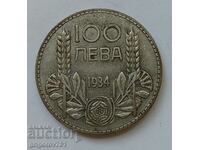 100 лева сребро България 1934 -  сребърна монета #10