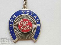 Old French Coca Cola key ring