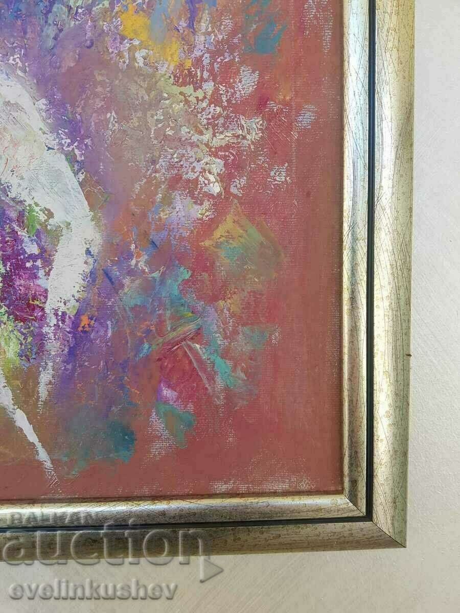 Delivery of Oil painting "The language of music" Kiril Andreev Delivery of Oil painting "The language of music" Kiril Andreev